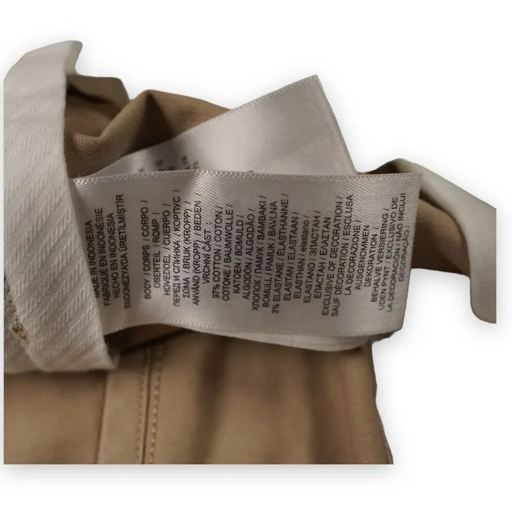 Polo Ralph Lauren Shorts Mens 44 Big (Tag 48B) Beige Stretch Tan‎ Chino 9